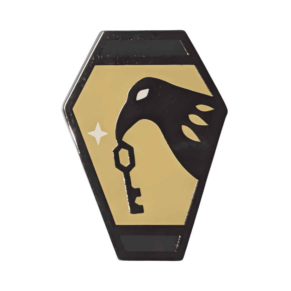 Night Raven College's Headmaster Dire Crowley (Crow) Disney pin