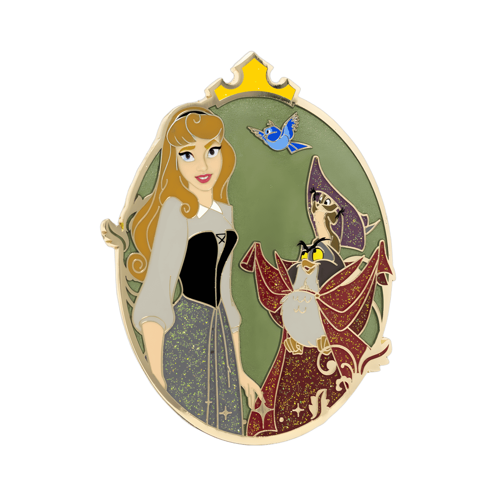 Briar Rose with Forest Animals Disney pin