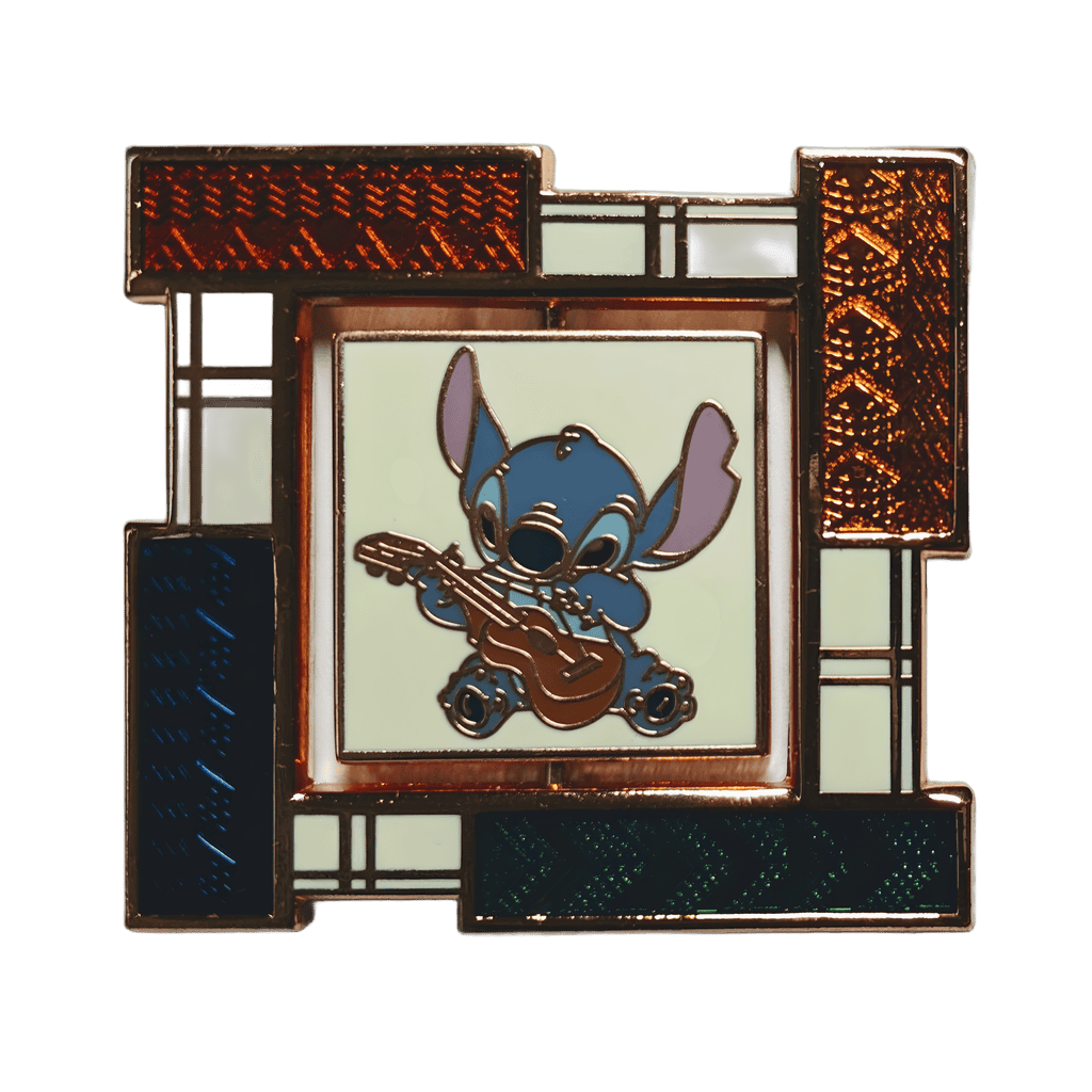Aulani Resort Color Block Stitch Disney pin