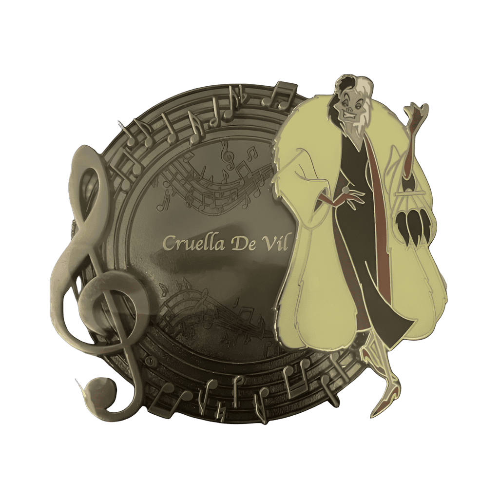 101 Dalmatians - Cruella de Vil Disney pin