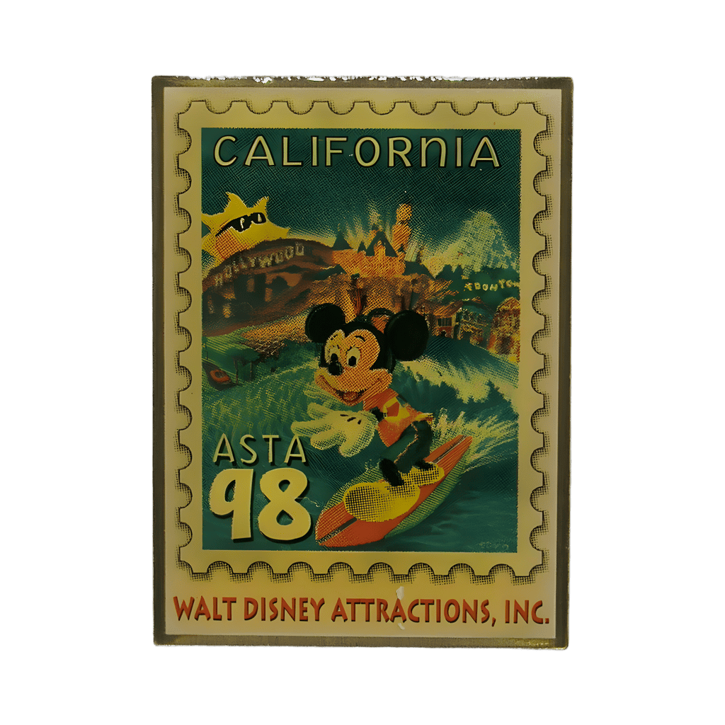 Mickey Surfing - 1998 California Convention Disney pin