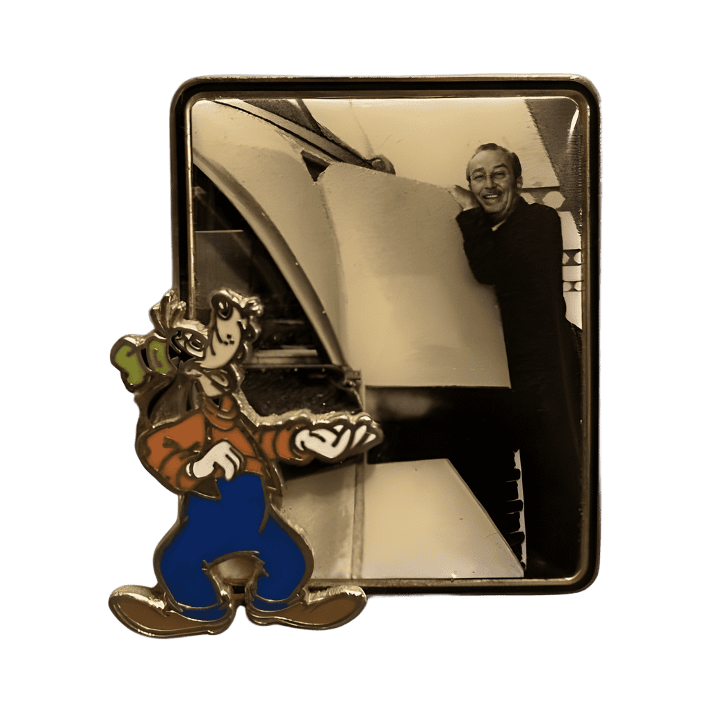 Walt and Goofy - Monorail Disney pin