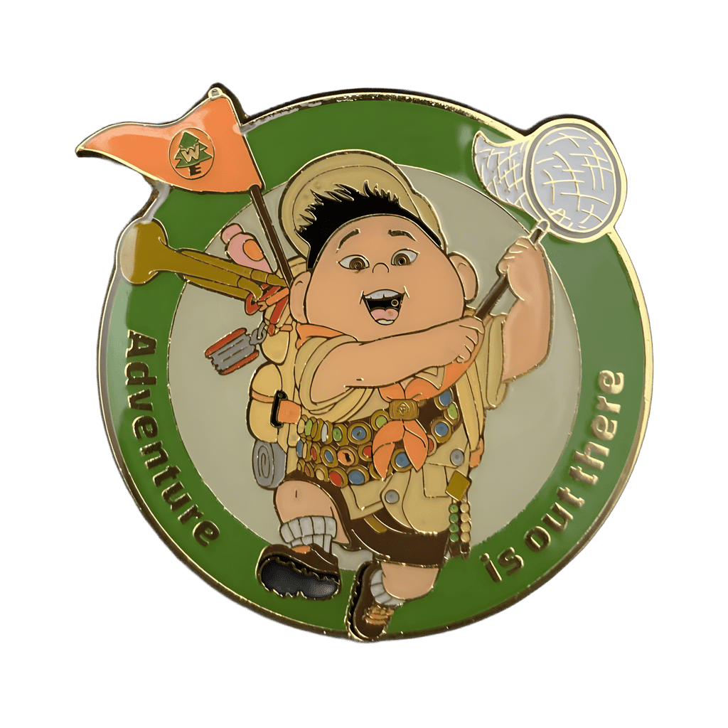 Russell Adventure is out there Disney pin