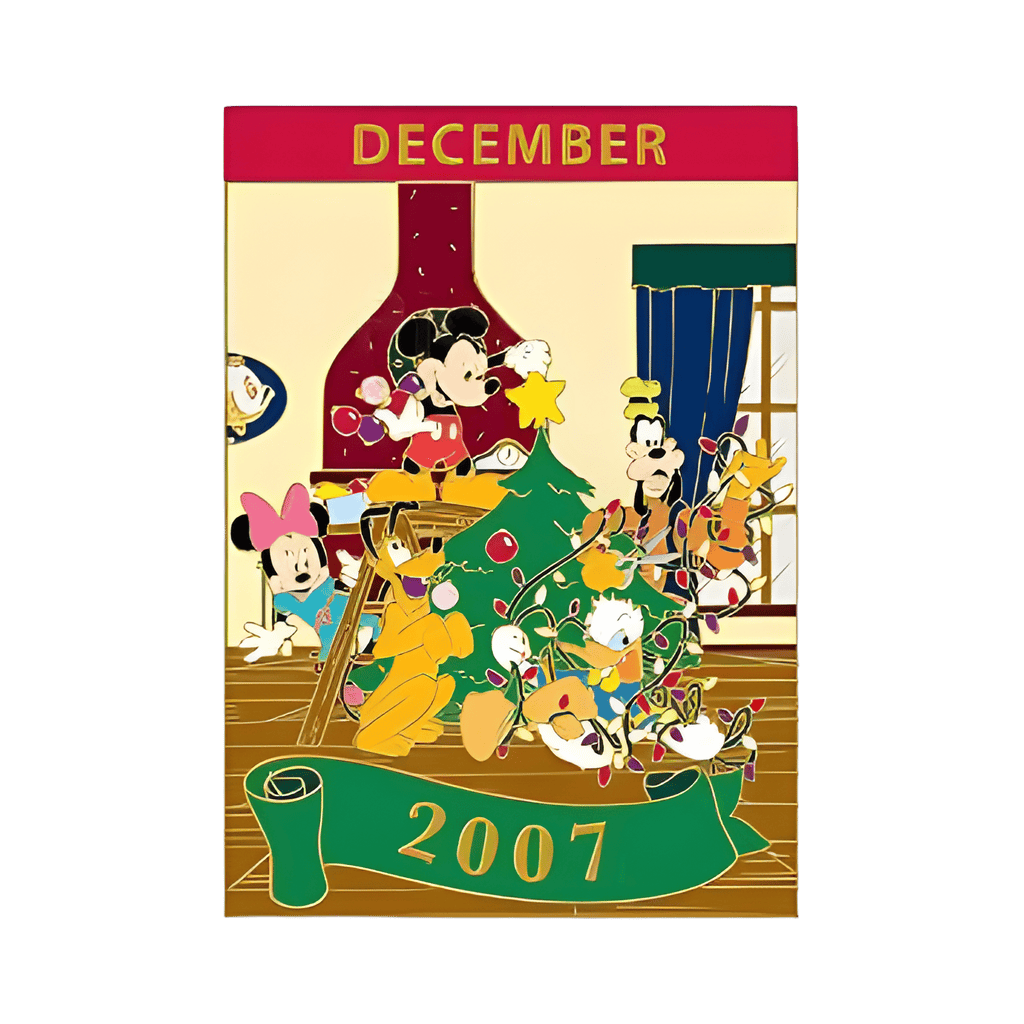 December - Fab 5 Disney pin