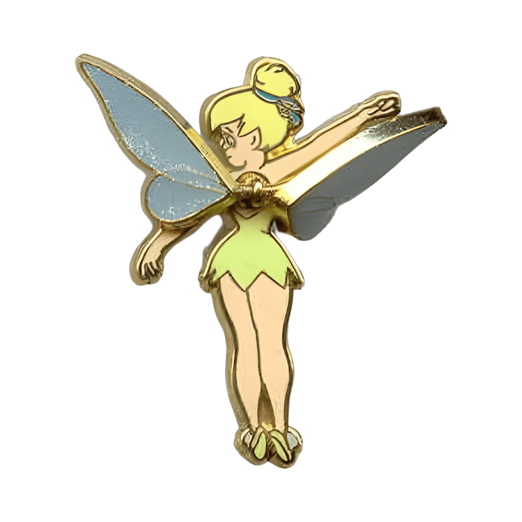 Tinker Bell with Moving Spring Wings Disney pin