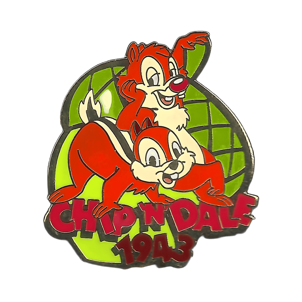 #82 - Chip and Dale 1943 Disney pin