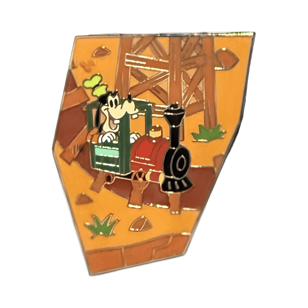 Goofy in Train Engine Disney pin