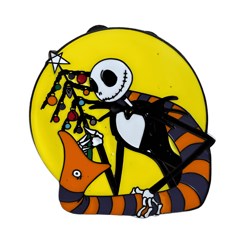 Jack Skellington Feeding Snake a Tree Disney pin