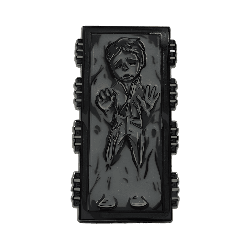 Han Solo in Carbonite Chaser Disney pin