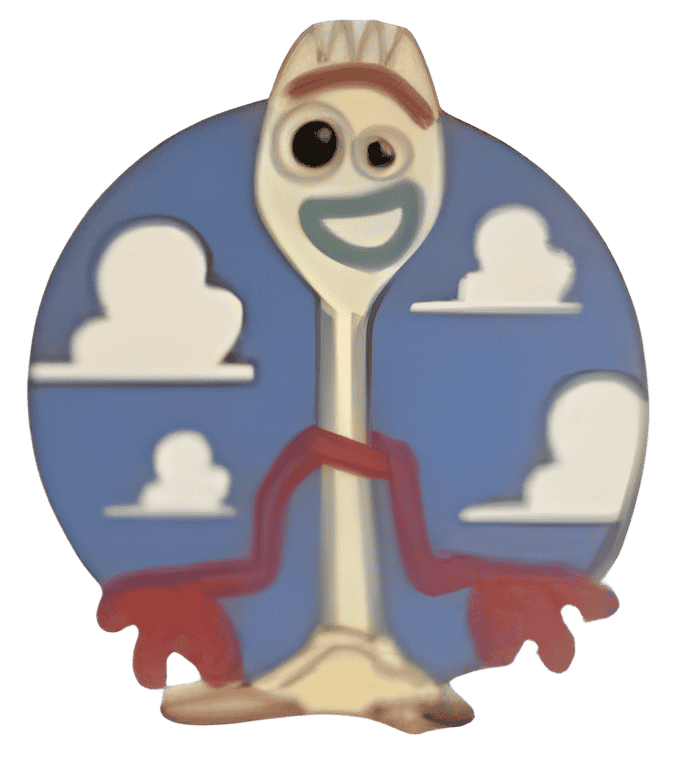 Forky Disney pin