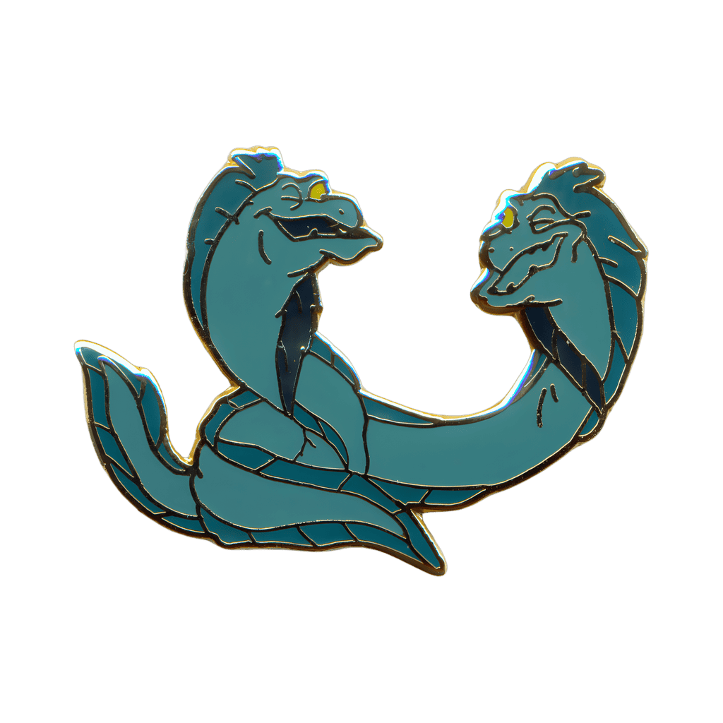 Flotsam & Jetsam Disney pin