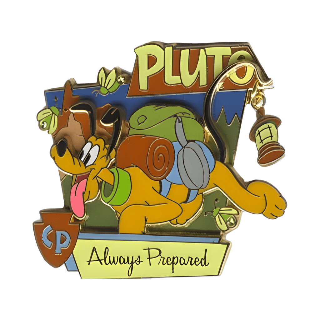 Pluto - Always Prepared Disney pin