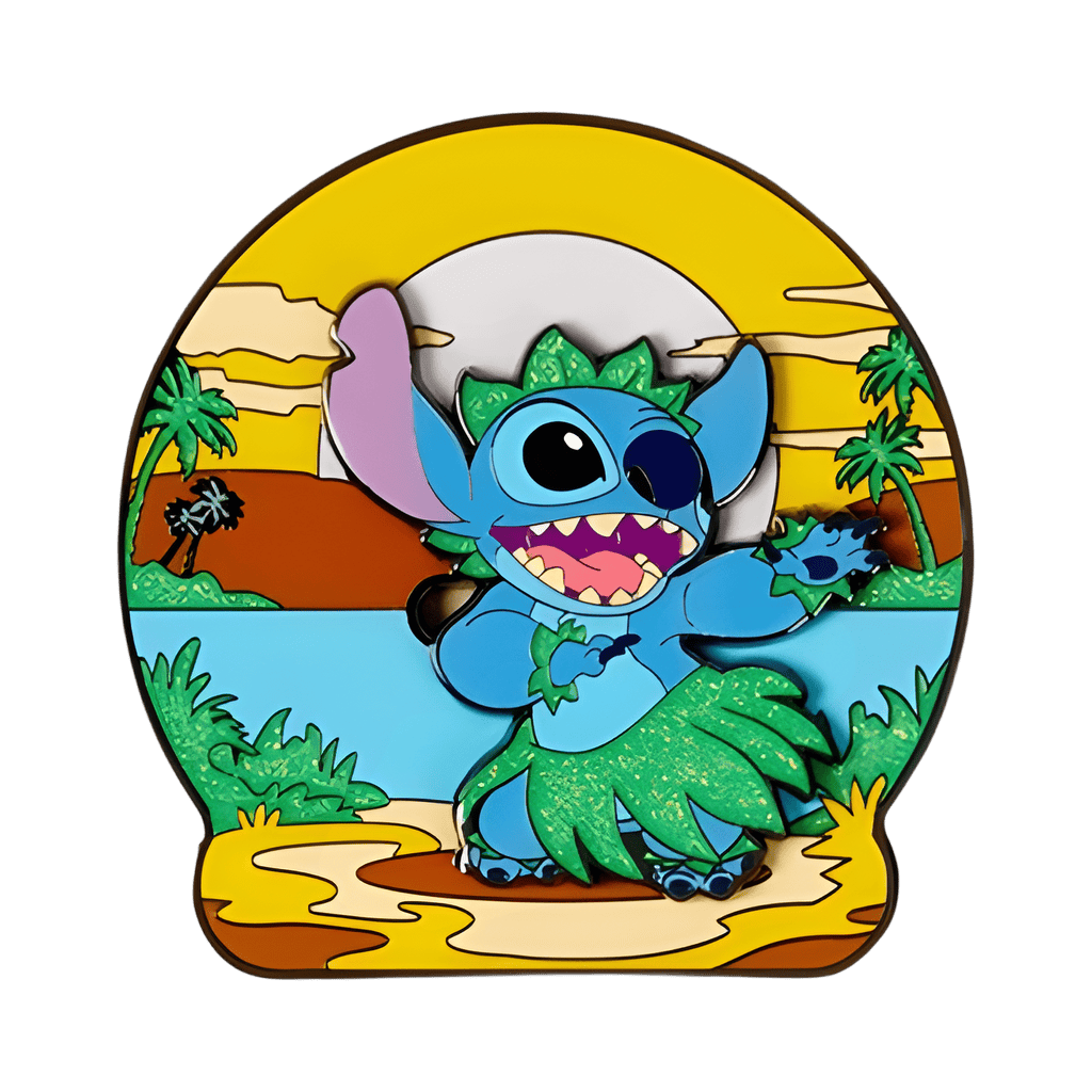 Stitch Hula Dancing Disney pin