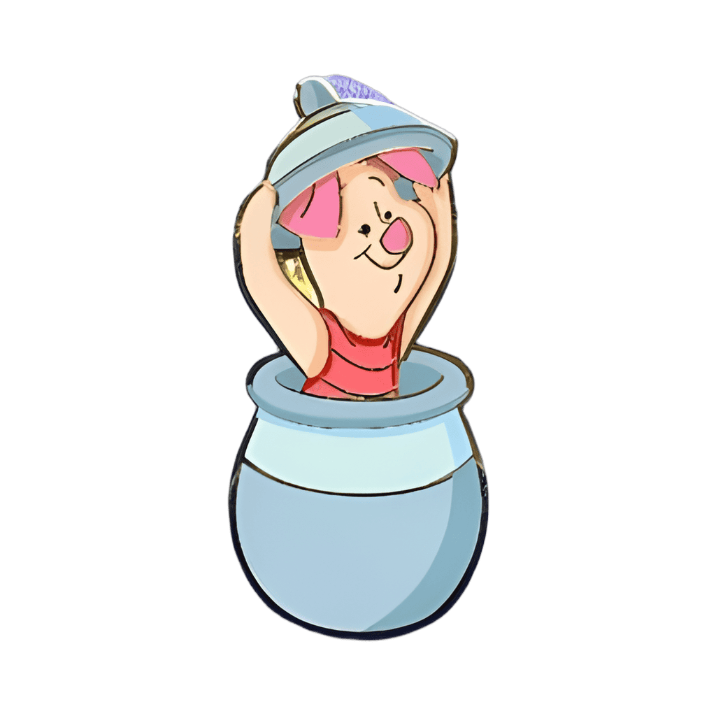 Pot of Piglet Disney pin