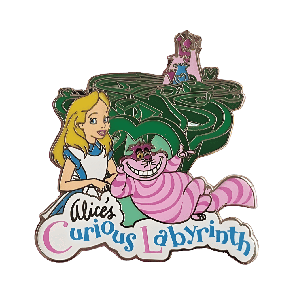 Alice's Curious Labyrinth Disney pin