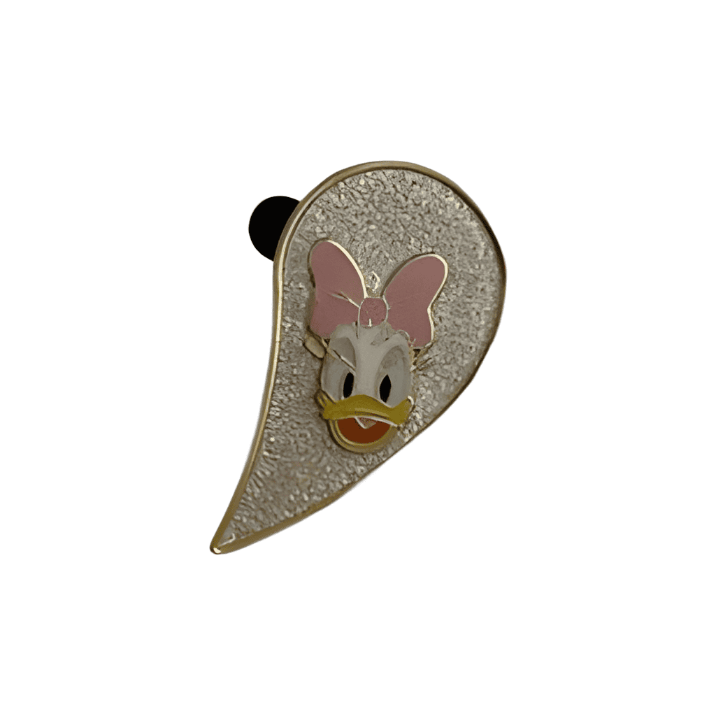 Daisy and Donald Duck Heart Set - Daisy Disney pin