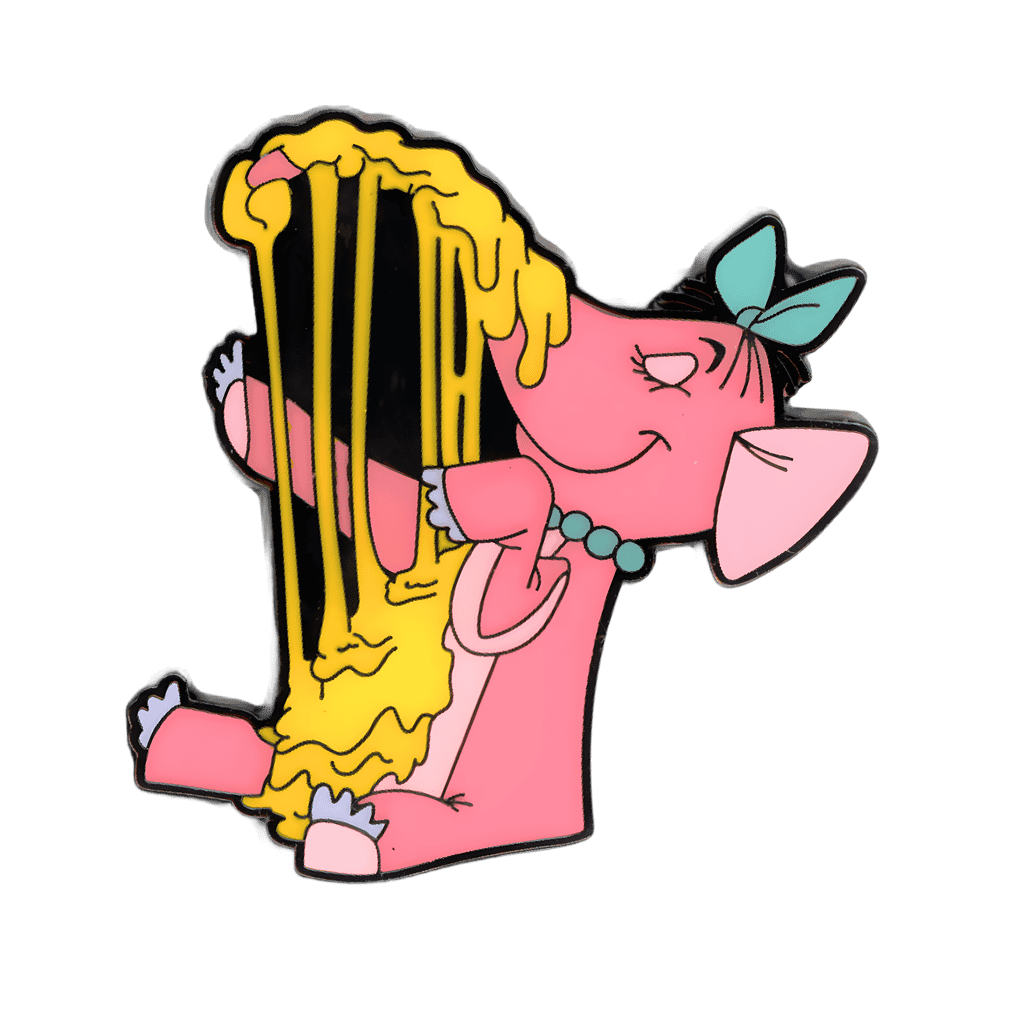 Heffalump Playing Harp Disney pin