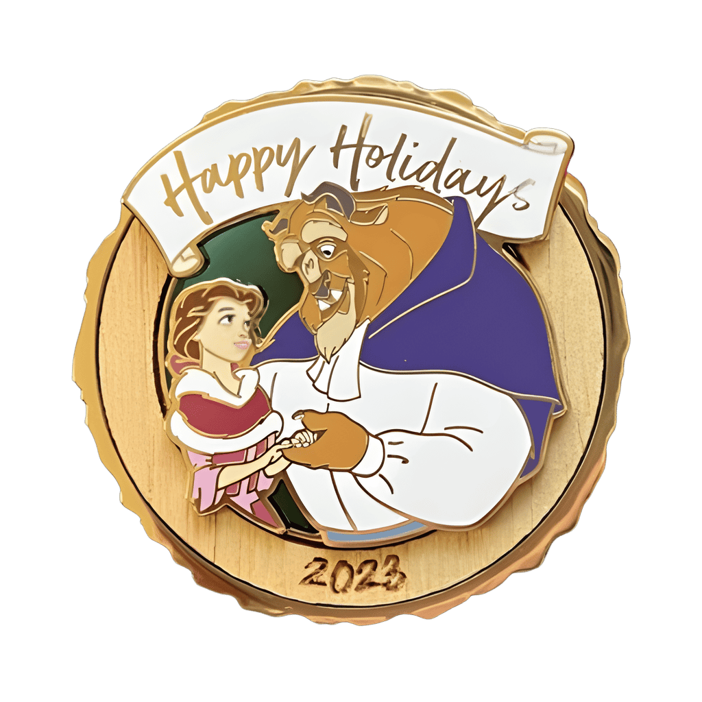 Belle and Beast Disney pin