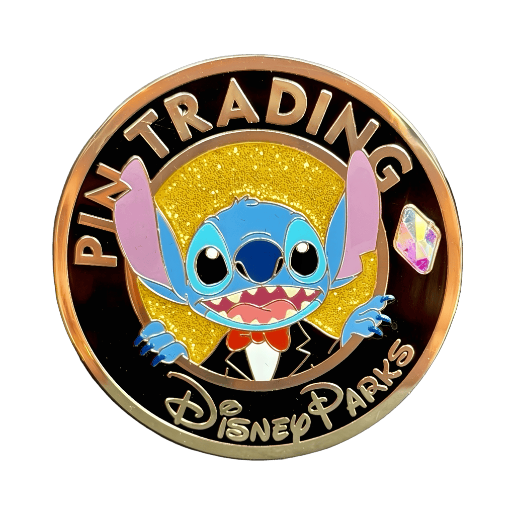 Stitch — Pin Trading Disney Parks Logo Disney pin
