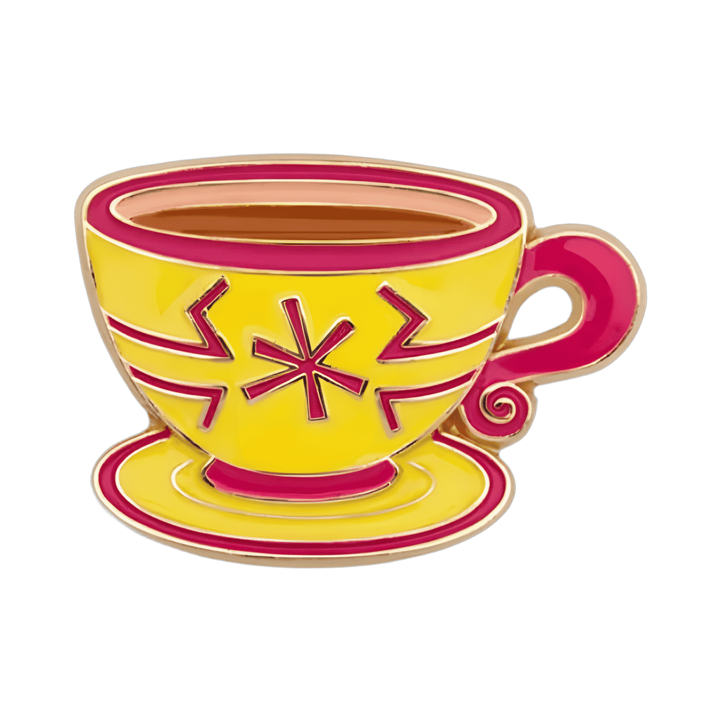 Series 3: Mad Tea Party - Yellow Tea Cup Disney pin