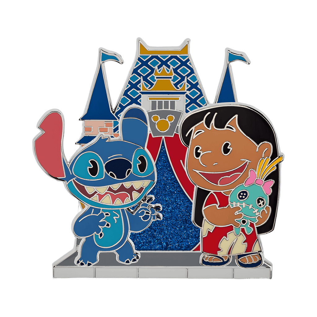 Lilo & Stitch with Castle Stage Base Set — Full Set Disney pin
