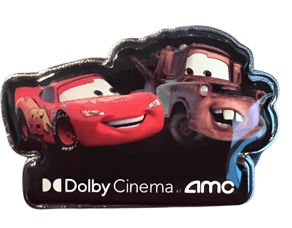 Lightning McQueen and Mater Disney pin