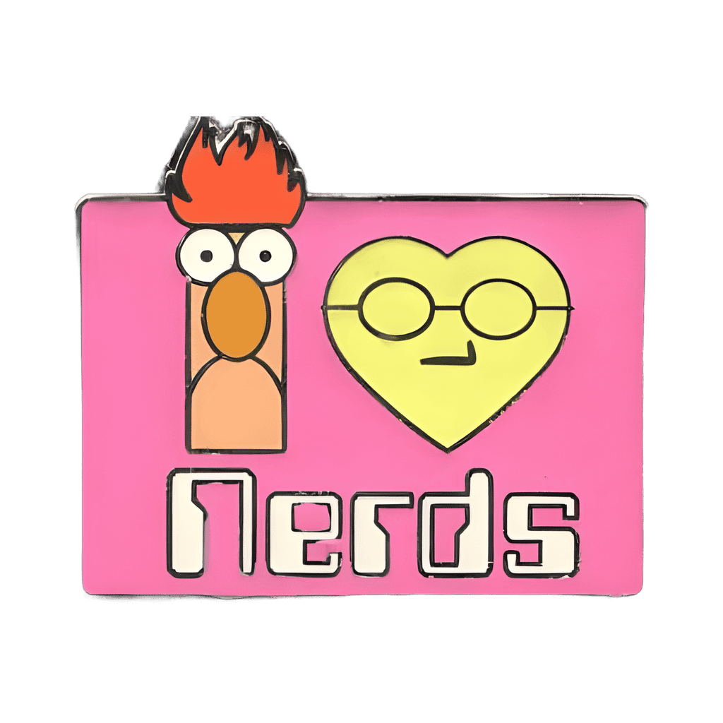 I Love Nerds - Bunsen and Beaker Disney pin