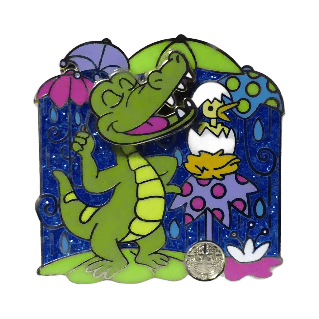 Crocodile with Umbrella [CHASER] Disney pin