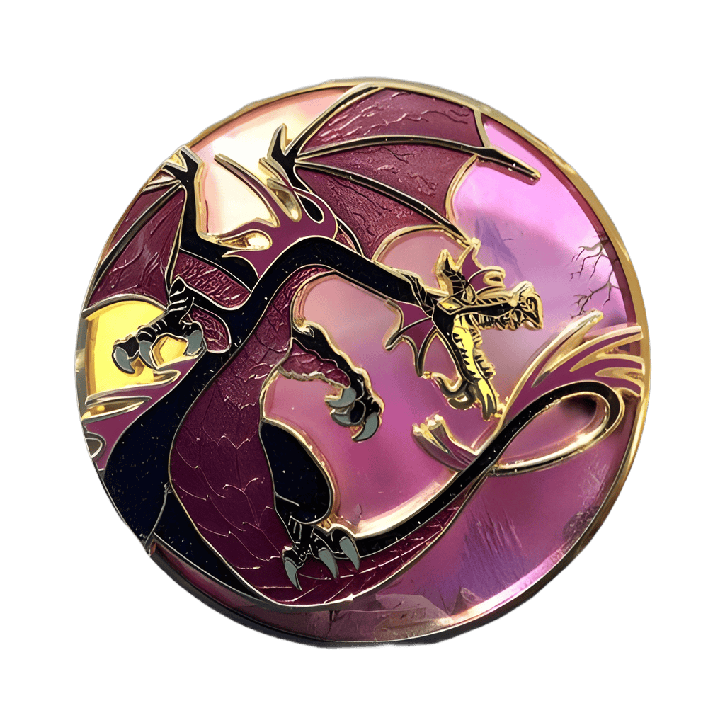 Maleficent Dragon Disney pin