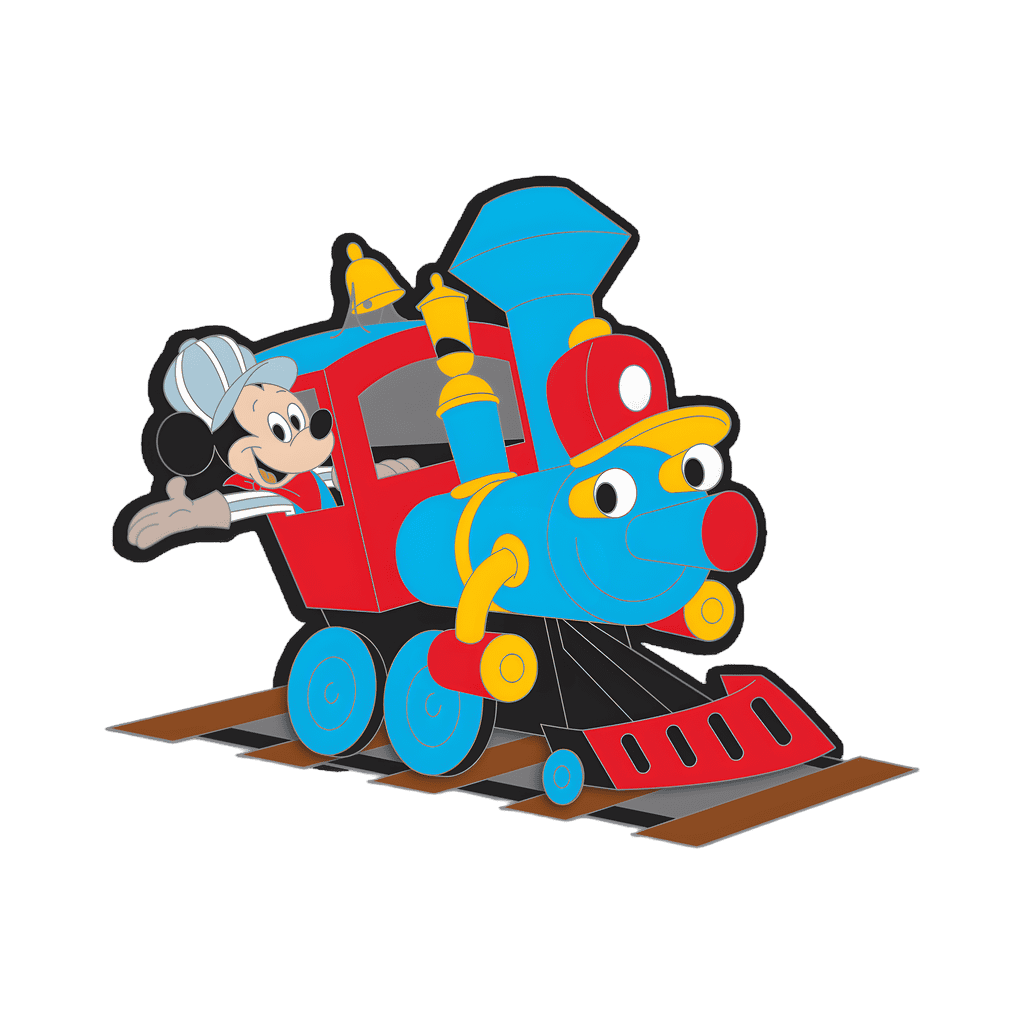 Mickey Mouse on Casey Jr. Circus Train Disney pin