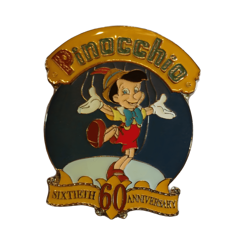 Pinocchio 60th Anniversary Disney pin