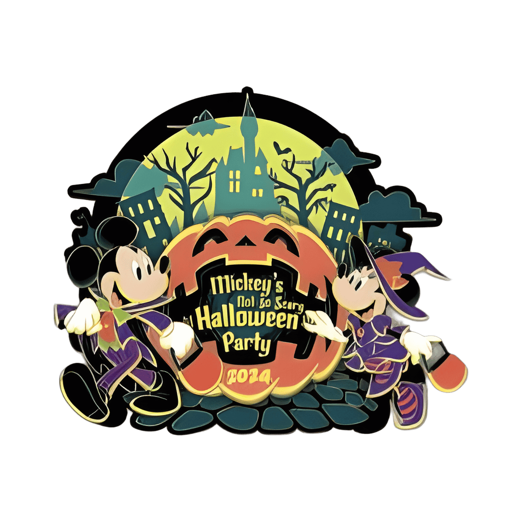 Mickey and Minnie Disney pin