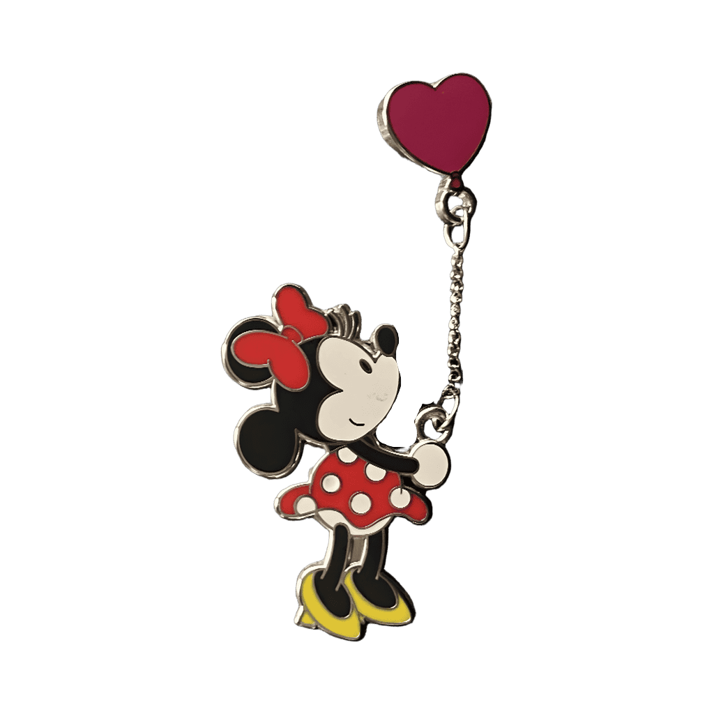Minnie Heart Balloon Disney pin