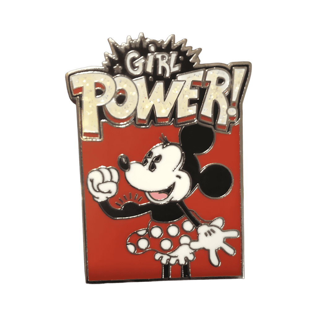 Minnie Mouse Girl Power Disney pin