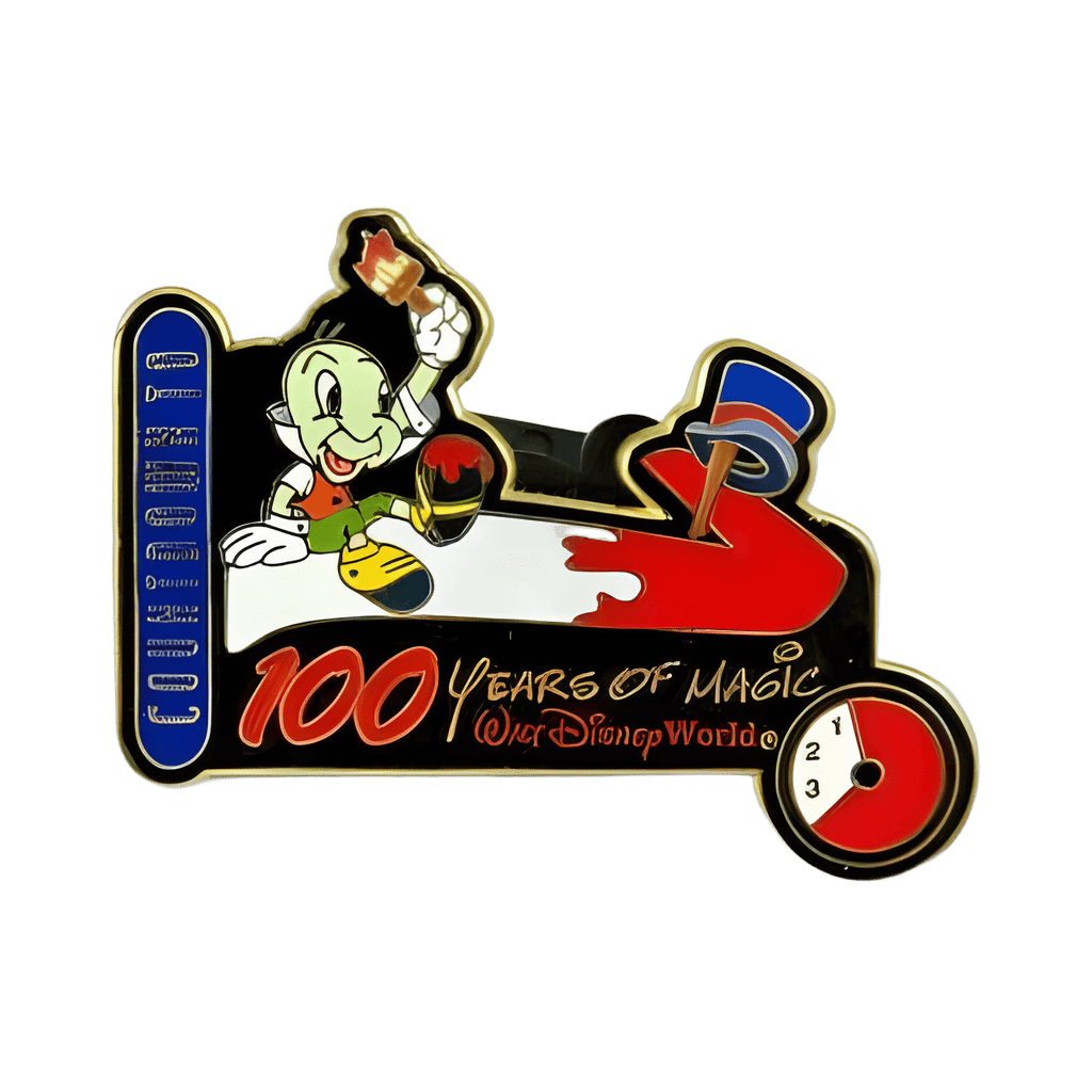 3 Weeks To Go - Jiminy Cricket Painting Disney pin