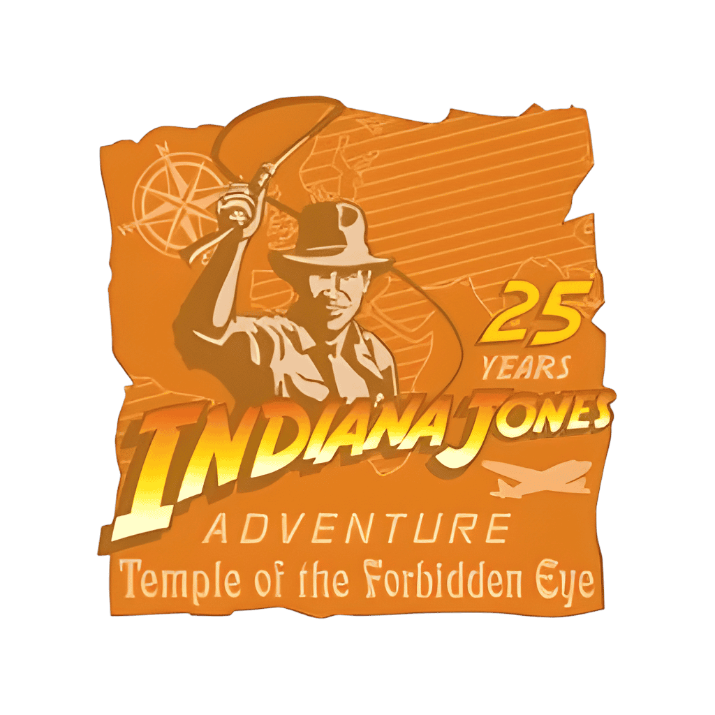 Temple of the Forbidden Eye 25 Years Disney pin