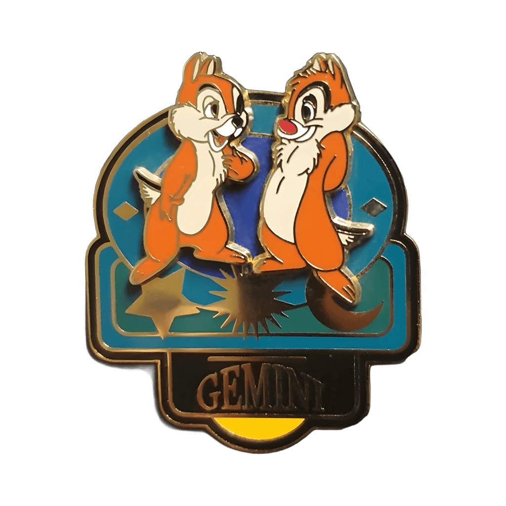 Chip & Dale (Gemini) Disney pin
