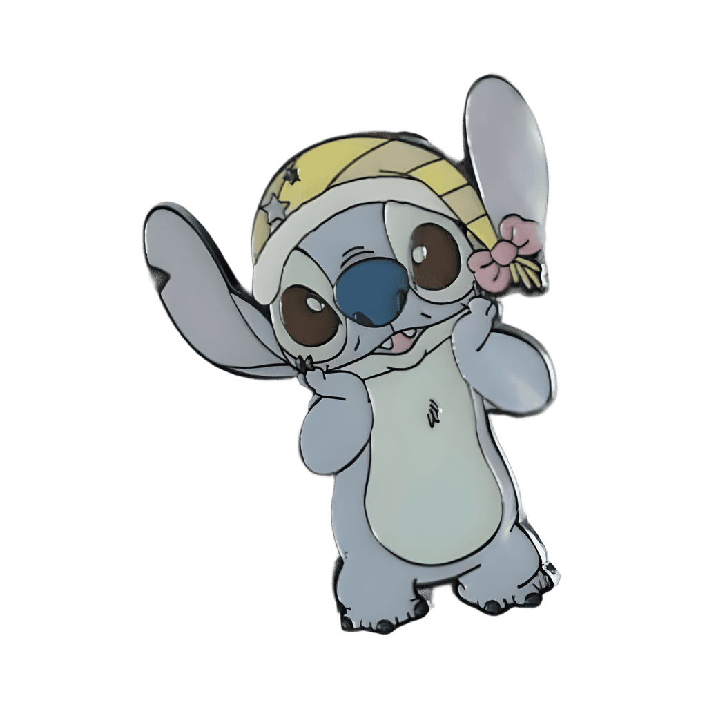 Stitch Wearing Nightcap Disney pin