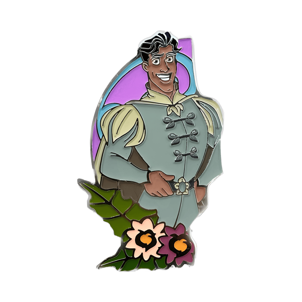 Tiana & Naveen Floral Pin Set - Naveen Disney pin