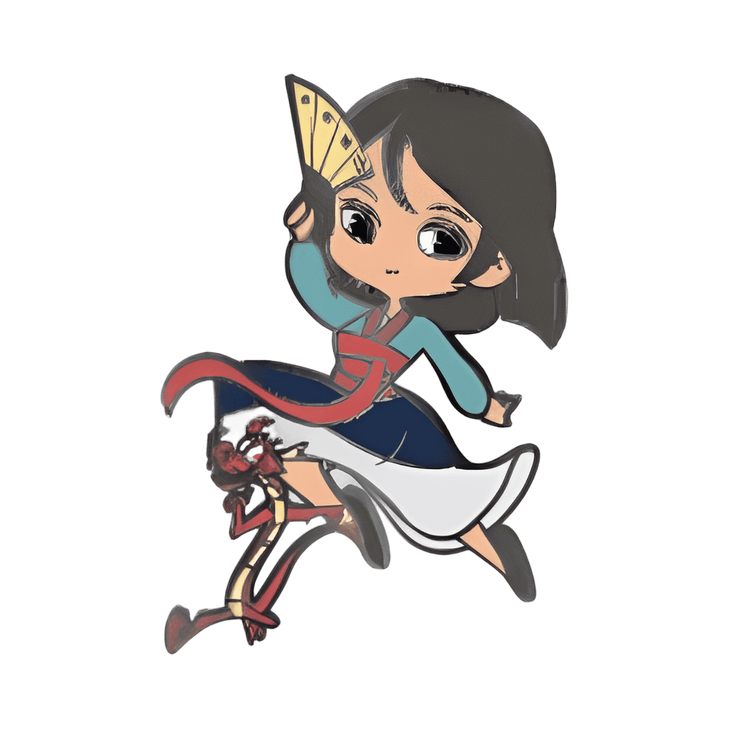Mulan & Mushu Disney pin