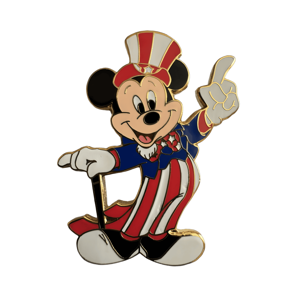 Patriotic Mickey Disney pin