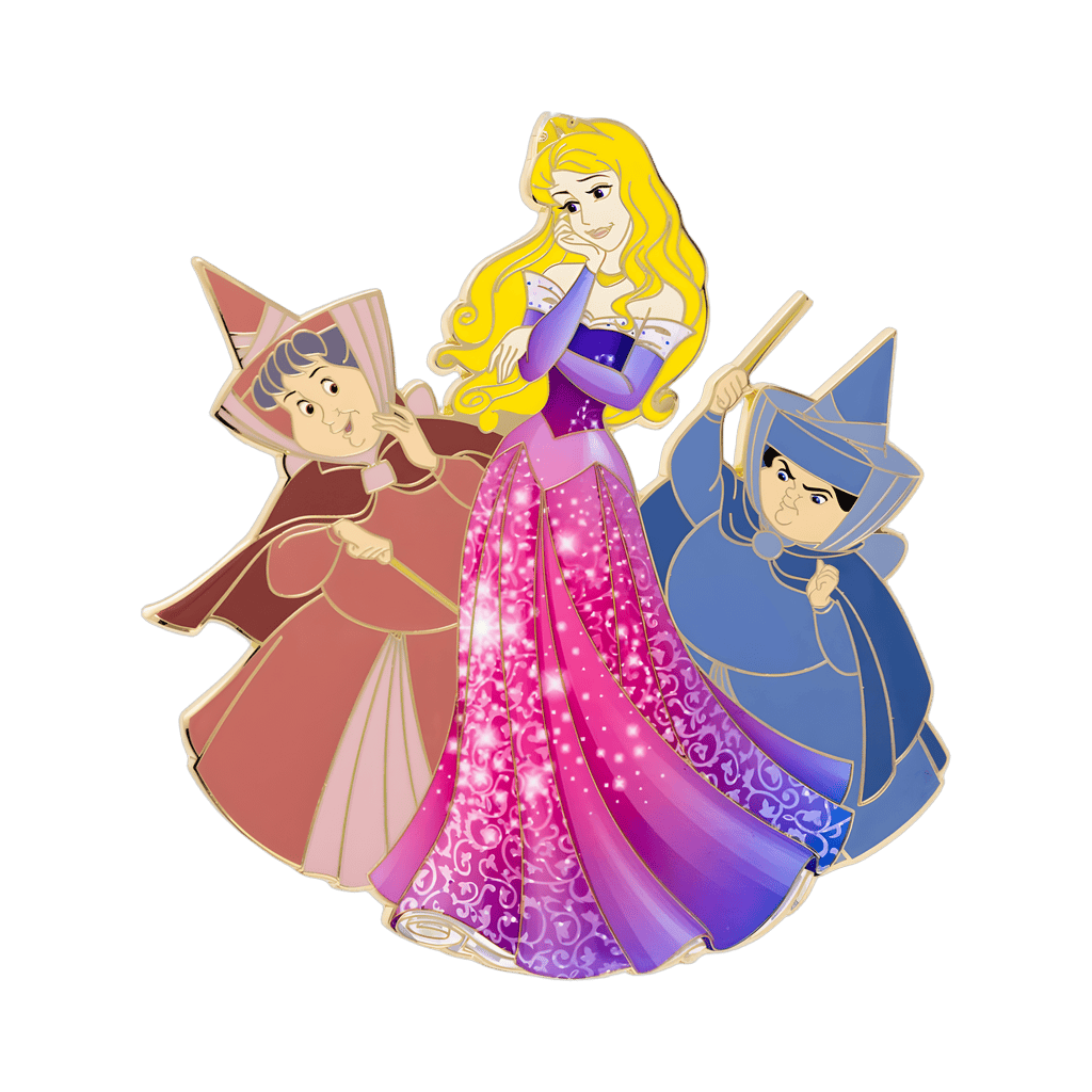 Sleeping Beauty - Make it Pink! Make it Blue Disney pin