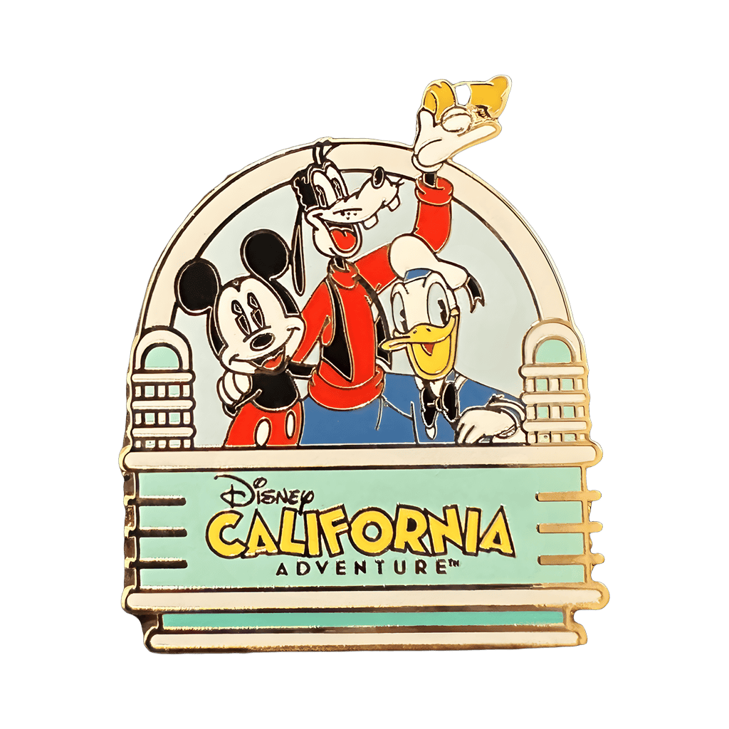 Disney California Adventure Booster Set - Park Entrance Disney pin