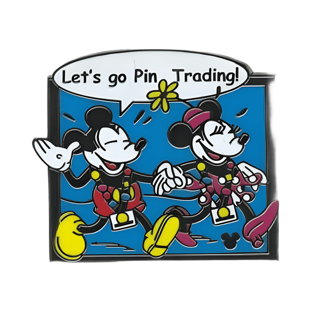 Let's go Pin Trading Disney pin