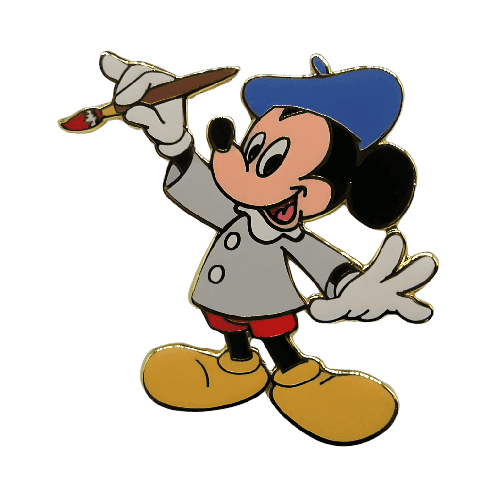 Artist Mickey - DVD Not So Basic Art Seminar Disney pin