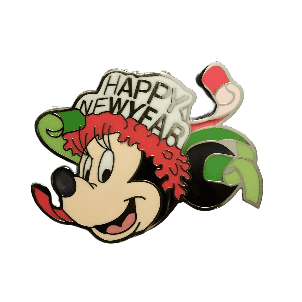 Happy New Year - Minnie Mouse Disney pin