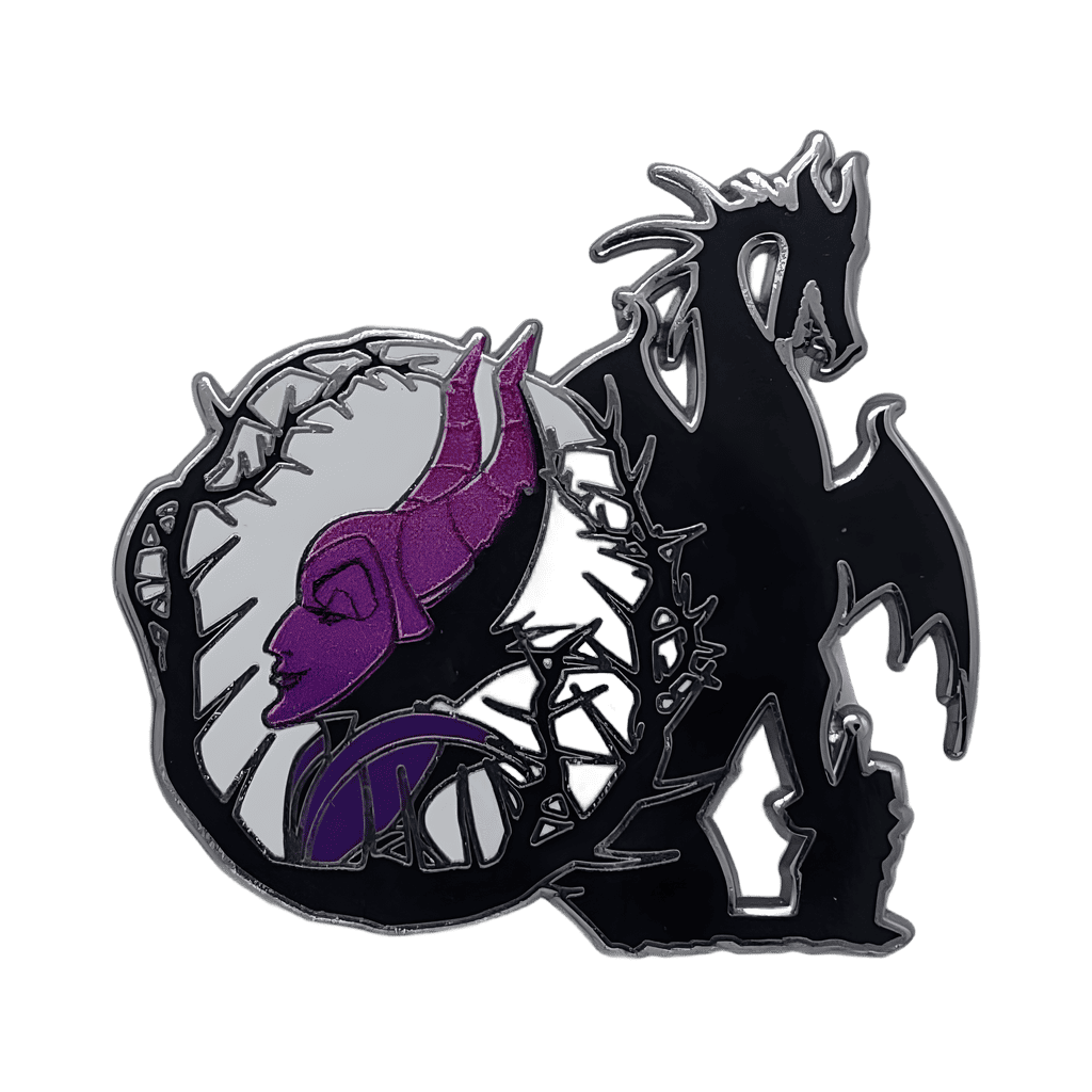 Maleficent and Dragon Disney pin