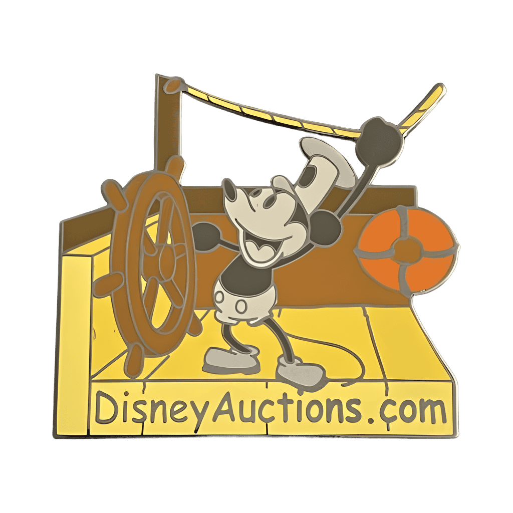 Steamboat Willie Disney pin