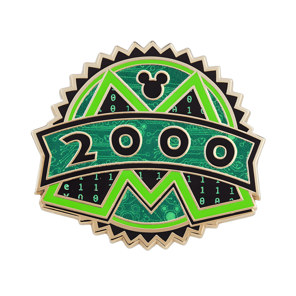 October Set - Digital 2000 Logo Disney pin
