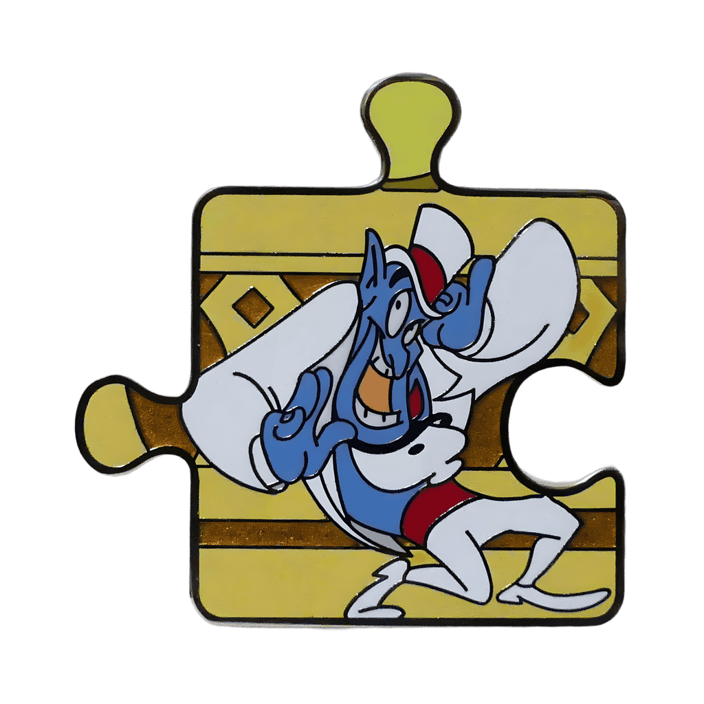 Genie in Tuxedo Chaser Disney pin